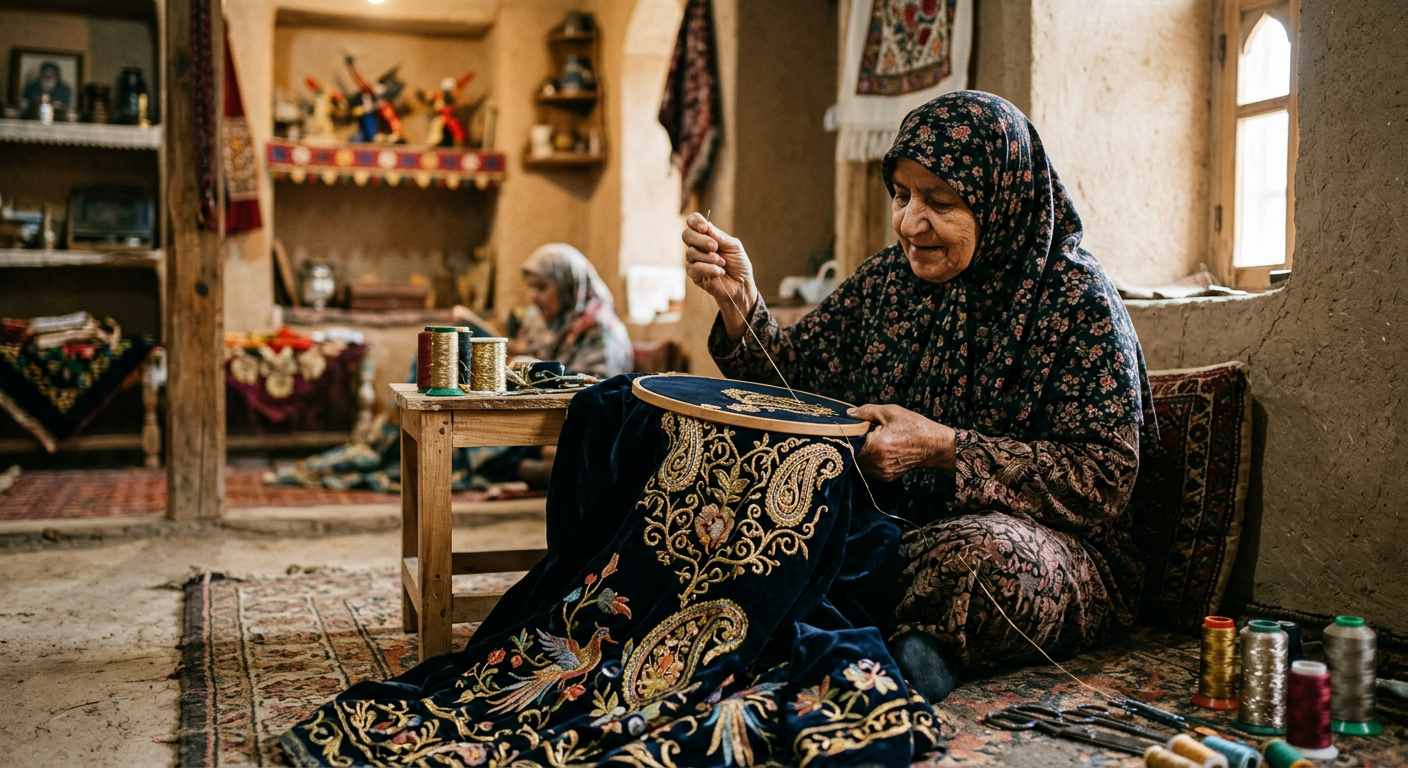 تاریخچه گلدوزی لباس؛ سفری از سوزنهای باستانی تا مد امروز